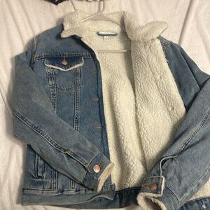 Jean jacket nice never worn